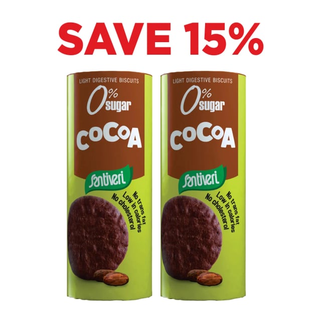 Santiveri Offer Digestive Cocoa 2pcs 15%