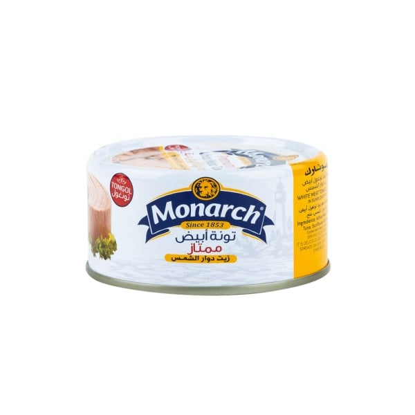 Monarch White Meat Tuna In Oil 185Gr