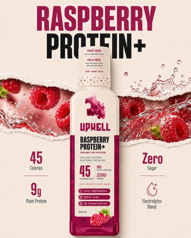 Upwell raspberry protein 230ml