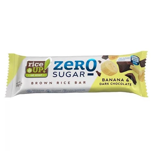 Rice up zero sugar banana dark chocolate