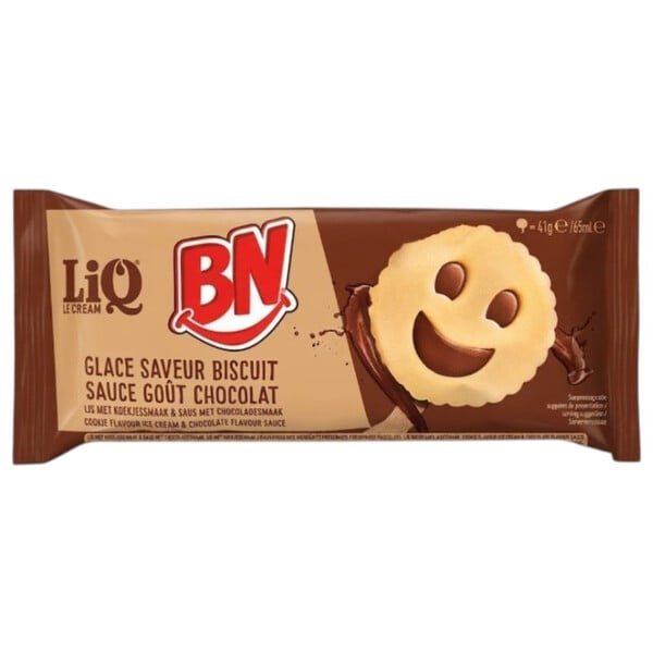 Bn biscuit and chocolate ice cream 65ml